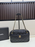 Chanel Black Quilted Chain Shoulder Bag