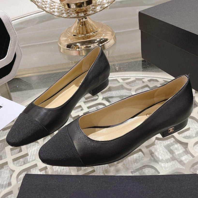 CHANEL pump 2.5 black lambskin